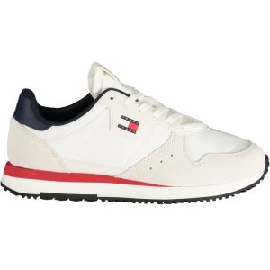 TOMMY HILFIGER MEN'S WHITE SPORTS SHOES