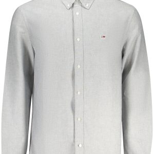 Tommy Hilfiger Dugih Rukava Majica Siva