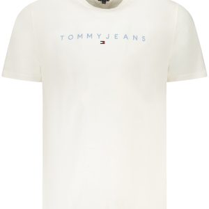 TOMMY HILFIGER MEN'S SHORT-SLEEVE T-SHIRT WHITE