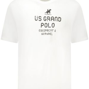 US GRAND MEN'S SHORT-SLEEVE T-SHIRT WHITE