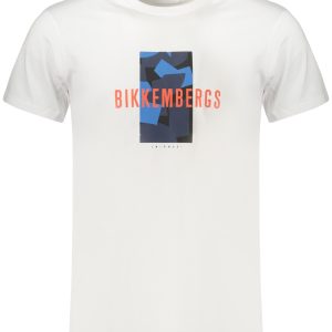 Bikkembergs 'S Kratkih Rukava Majica Bijele