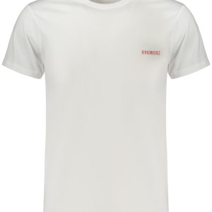 Bikkembergs 'S Kratkih Rukava Majica Bijele