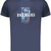 Bikkembergs 'S Kratkih Rukava Majica Plave