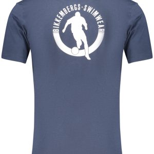 Alternativni prikaz Bikkembergs 'S Kratkih Rukava Majica Plave