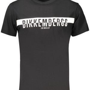 Bikkembergs 'S Kratkih Rukava Majica Crne