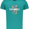Bikkembergs 'S Kratkih Rukava Majica Zelene