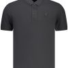 Blauer Apparel 'S Kratkih Rukava Polo Majica Majica, Crne