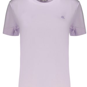 Calvin Klein 'S Kratkih Rukava Majica Ljubičaste