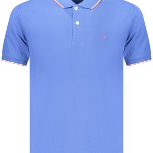 Coveri Moving 'S Kratkih Rukava Polo Majica Majica, Plave