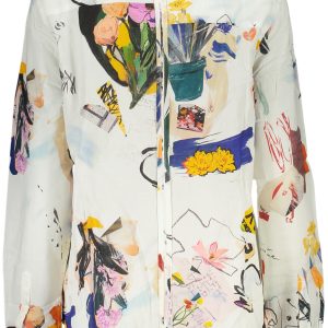 Alternativni prikaz Desigual 'S Dugih Rukava Majica Bijele