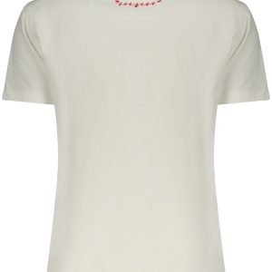 Alternativni prikaz DESIGUAL WOMEN'S SHORT-SLEEVE T-SHIRT WHITE