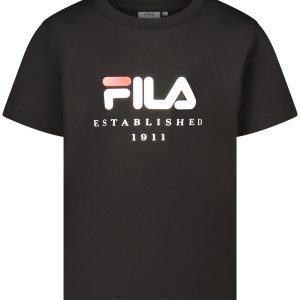 Fila Kratkih Rukava Majica For , Crne