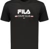 Fila 'S Kratkih Rukava Majica Crne