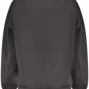 Alternativni prikaz GUESS JEANS WOMEN'S BLACK ZIP-UP SWEATSHIRT