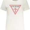 Guess Traperice 'S Kratkih Rukava Majica Bijele
