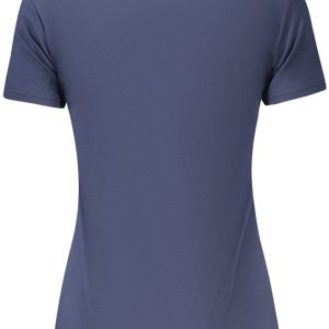 Alternativni prikaz GUESS JEANS WOMEN'S SHORT SLEEVE T-SHIRT BLUE
