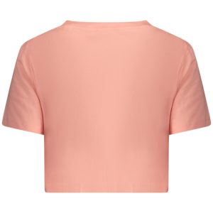 Alternativni prikaz GUESS JEANS WOMEN'S SHORT SLEEVE T-SHIRT PINK