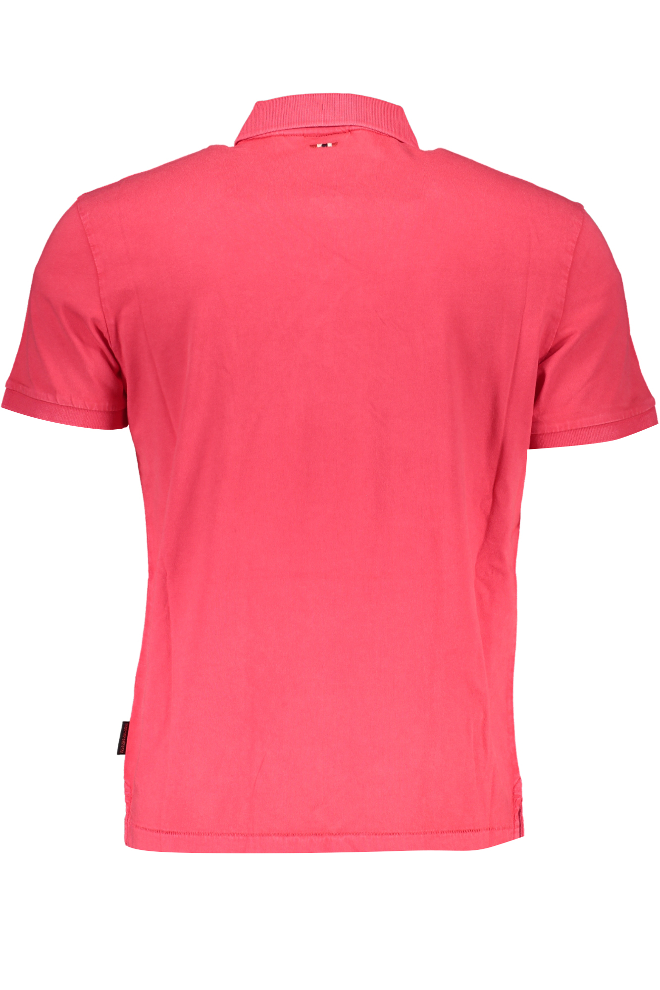 Napapijri 'S Kratke Hlače Sleeved Polo Majica Majica Roze - Slika 2