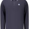 North Sails Dugih Rukava Polo Majica, Plave