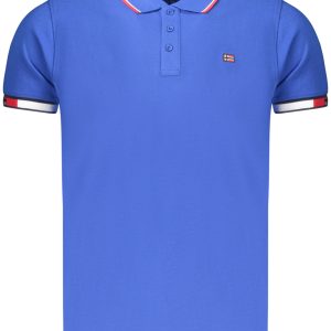 Norway 1963 'S Kratkih Rukava Polo Majica Majica, Plave