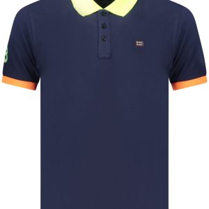 Norway 1963 'S Kratkih Rukava Polo Majica Majica, Plave
