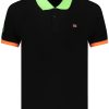 Norway 1963 'S Kratkih Rukava Polo Majica Majica, Crne