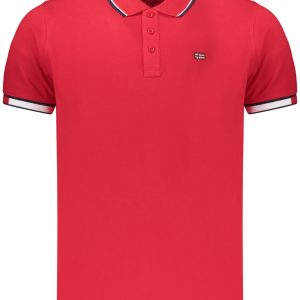 Norway 1963 'S Kratkih Rukava Polo Majica Majica, Crvene