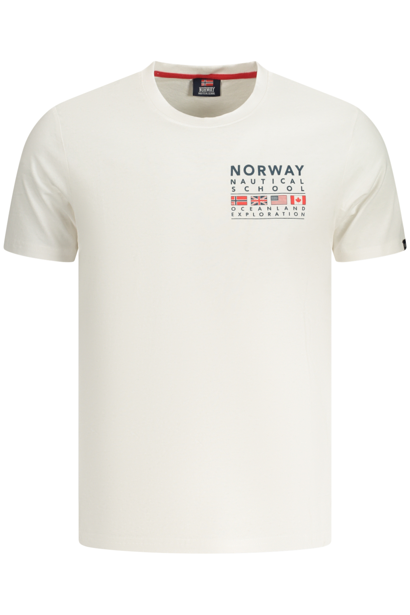 Norway 1963 Kratkih Rukava Majica Bijele