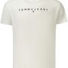TOMMY HILFIGER MEN'S SHORT-SLEEVE T-SHIRT WHITE